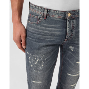 PHILIPP PLEIN Jeans dal taglio dritto