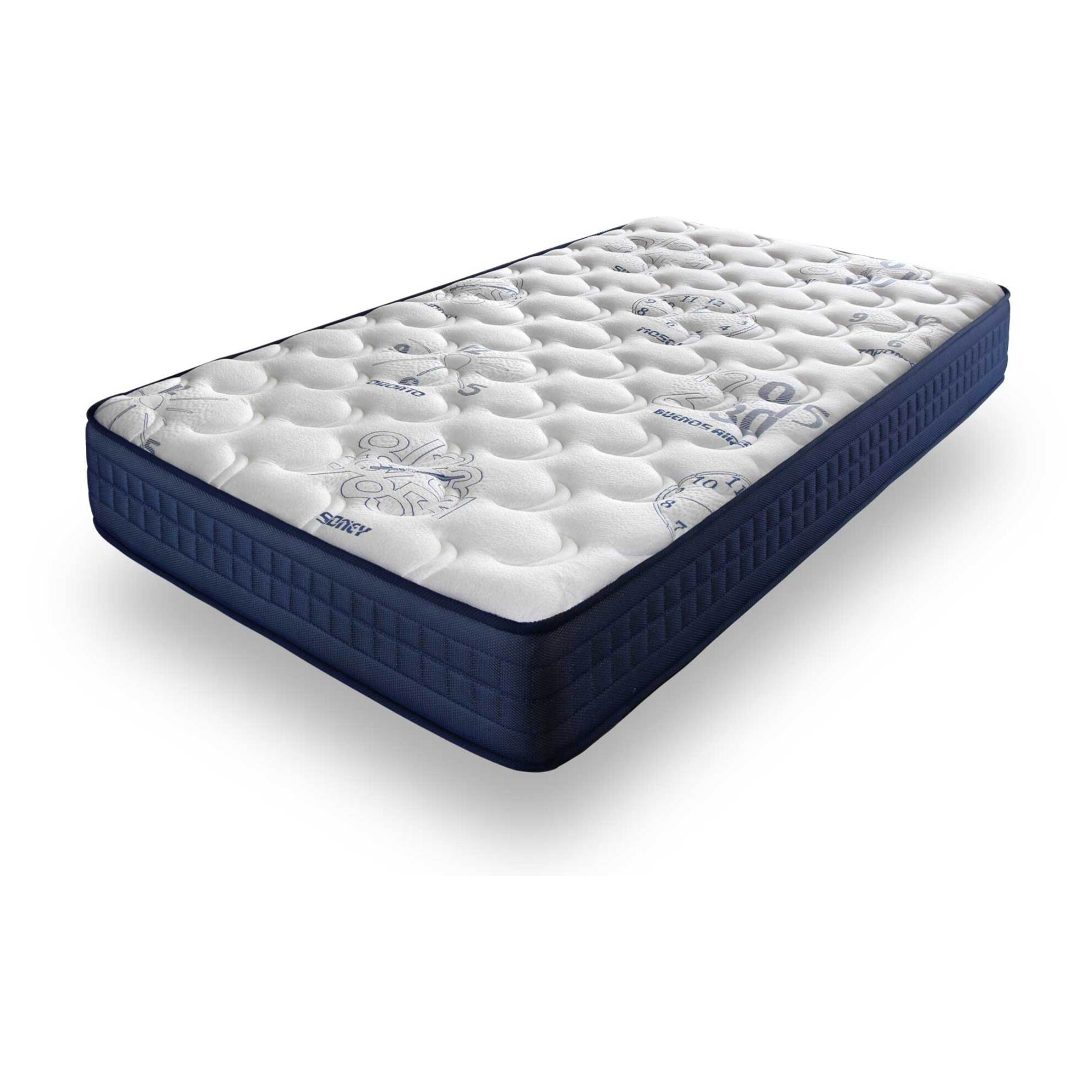 Colchón Viscoelástico HR oClock, Altura 18 cm