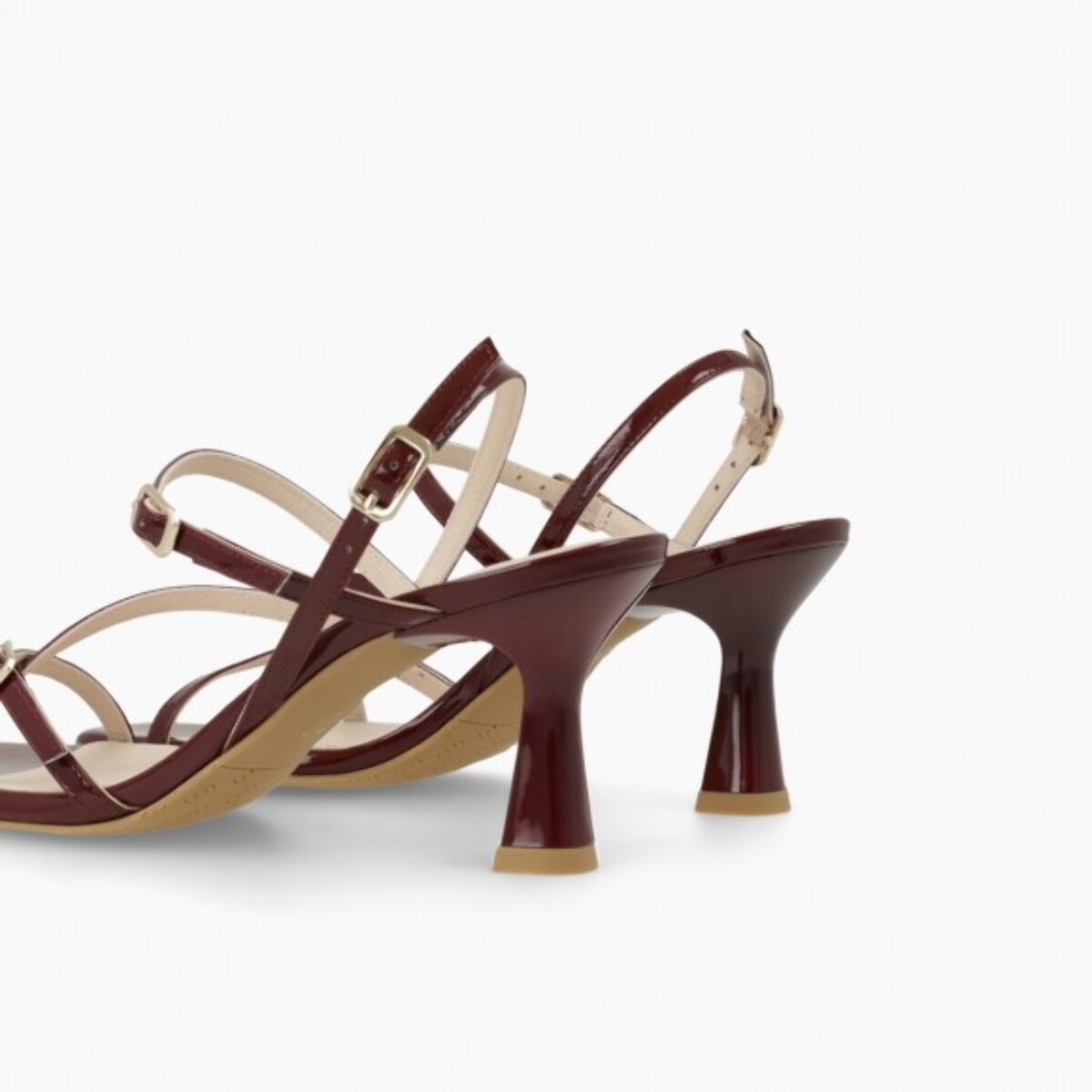 SANDALIAS BURDEOS LASON-PI