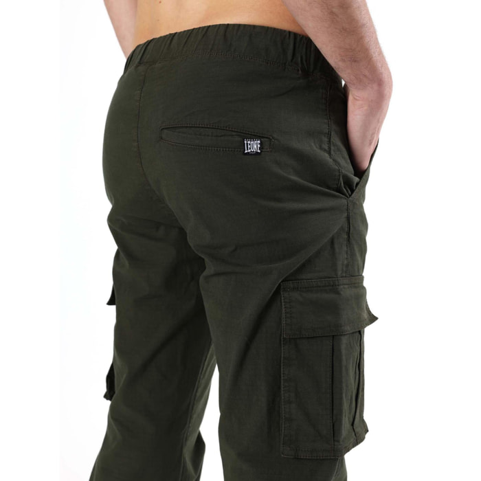 Pantalón cargo de hombre Leone Beach con bolsillos grandes