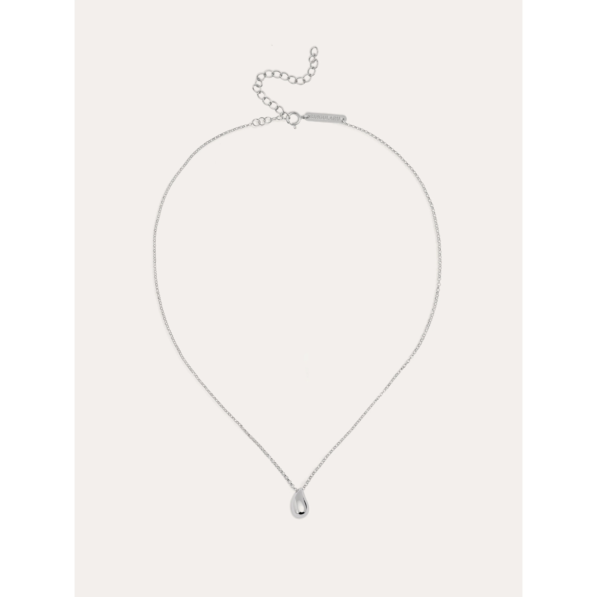 Collana Drop in Argento