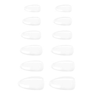 What The Fake! Press & Go - Kit Faux-Ongles Blanc Pur x12