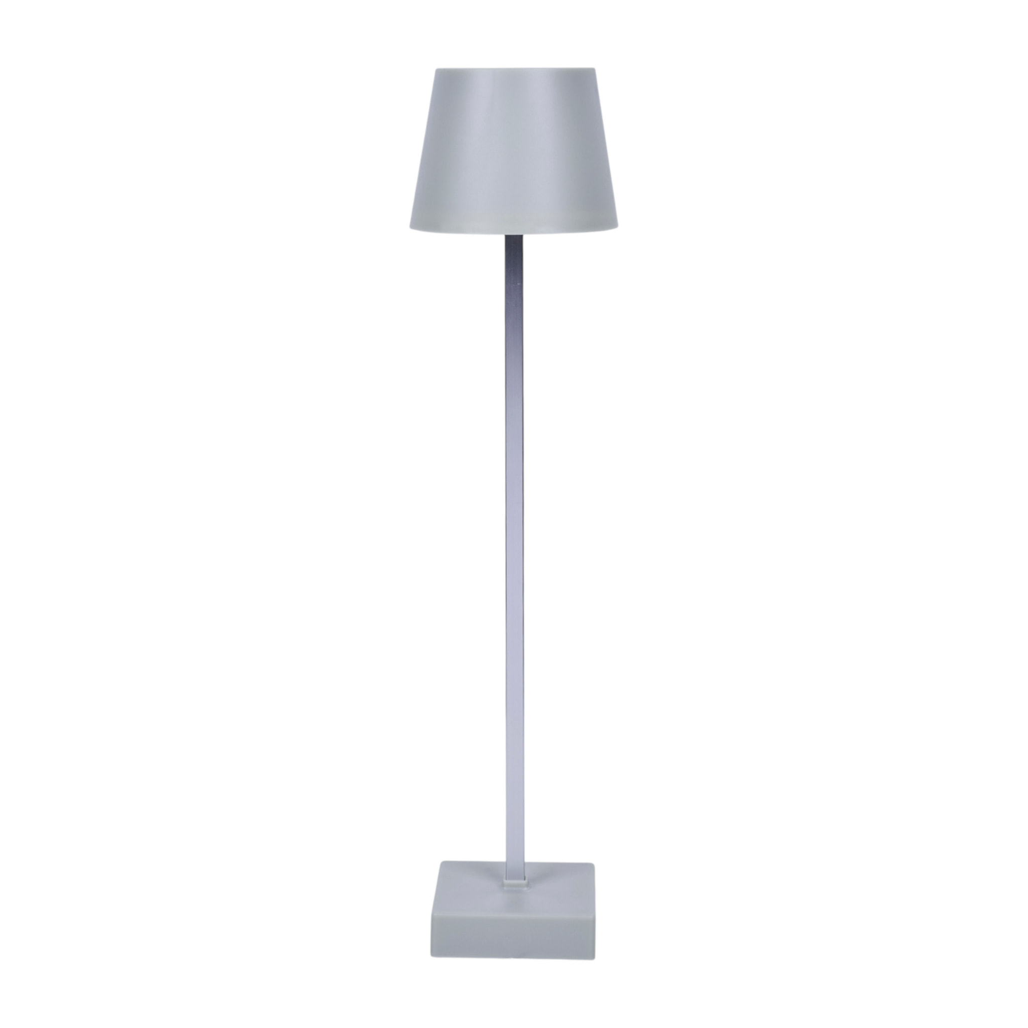 Lampe De Table Rechargeable Usb Taupe H45cm