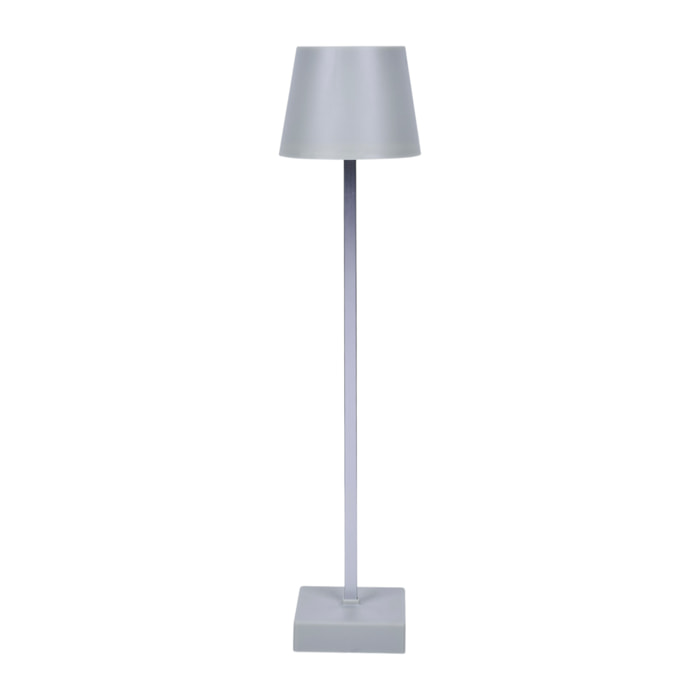 Lampe De Table Rechargeable Usb Taupe H45cm