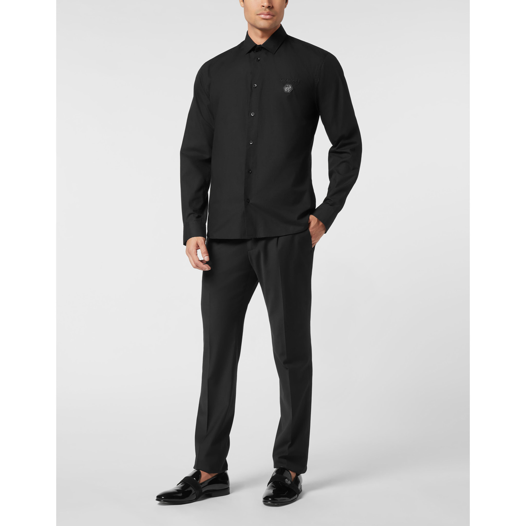 PHILIPP PLEIN Camisa Sugar Daddy Cut de manga larga SUGAR DADDY