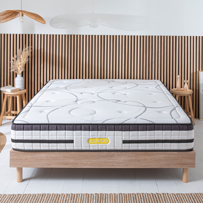 Matelas CONCORDE | 1 Place | Ressorts Ensachés - 26cm