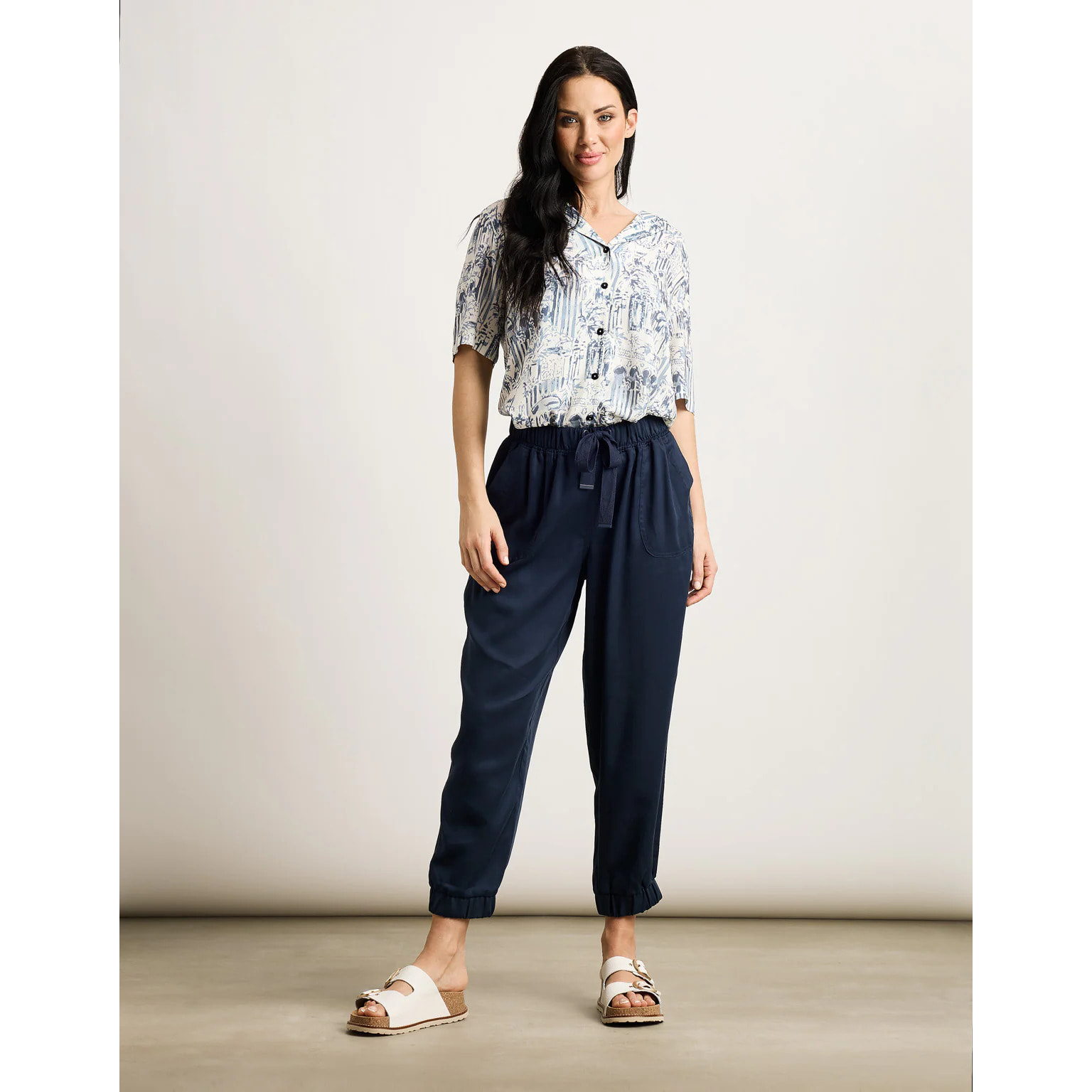 Pantalón Jogger Largo Azul Marino - Axelio