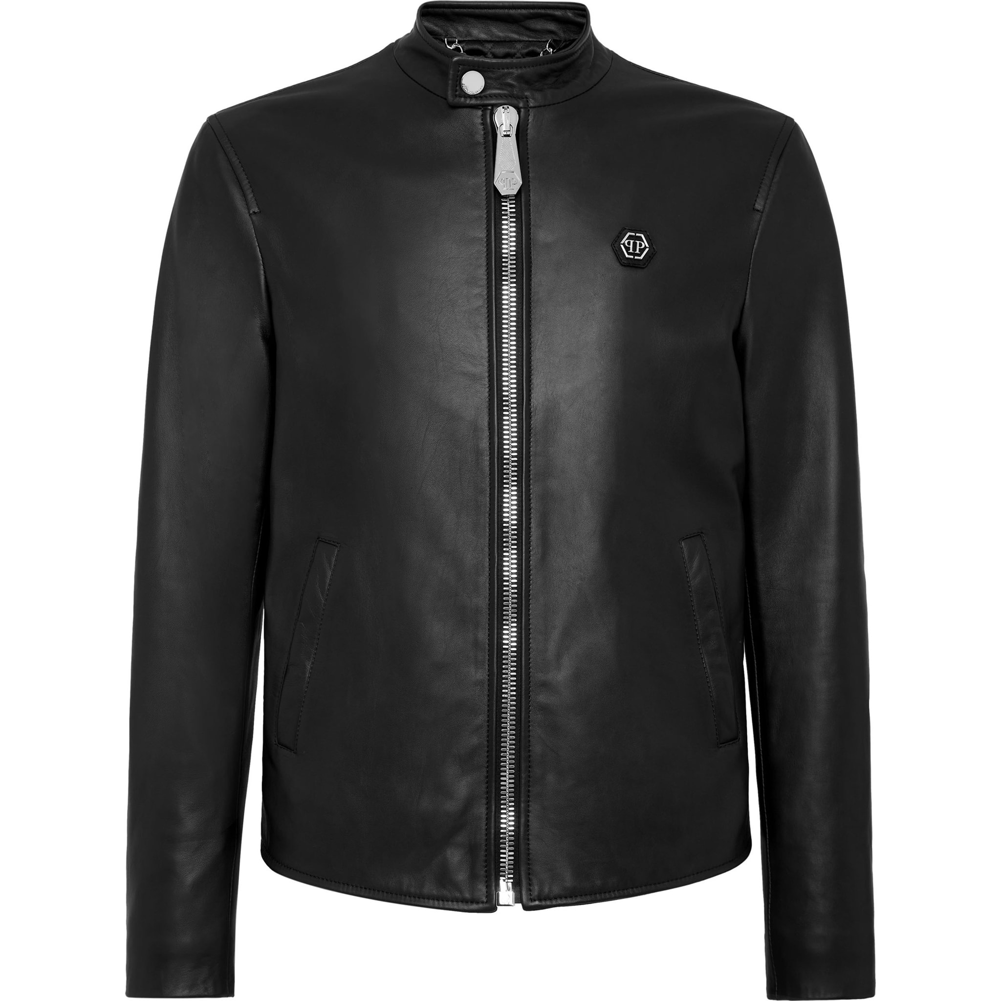 PHILIPP PLEIN Chaqueta Moto de cuero