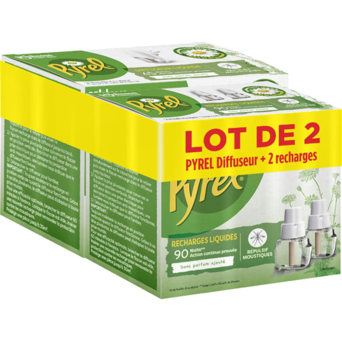 Pyrel Diffuseur + 2 Recharges