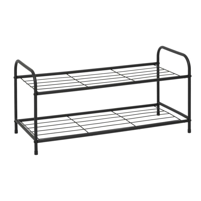 Range-chaussures 6 paires Metty noir