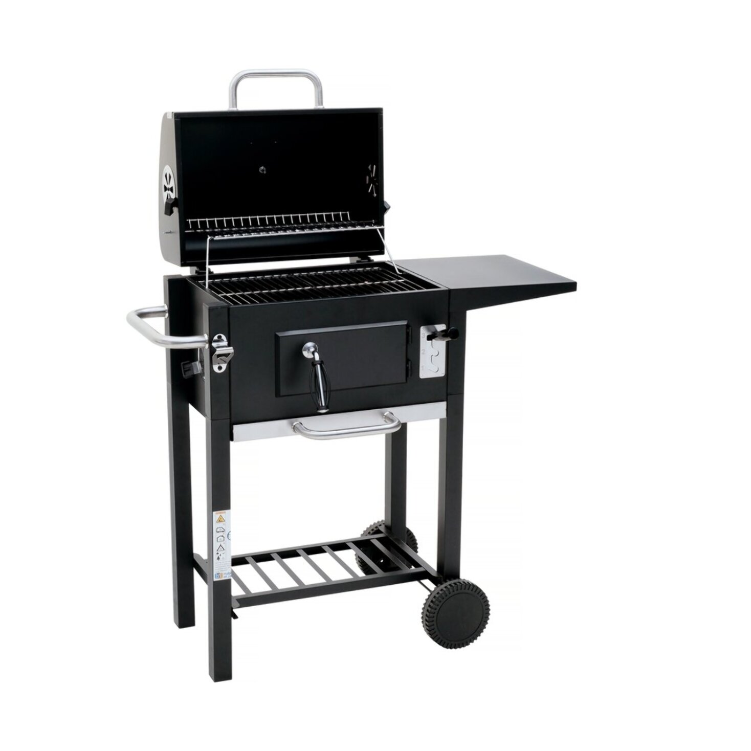 Barbecue charbon de bois "Vicomte" - 92.5 x 46 x 123 cm