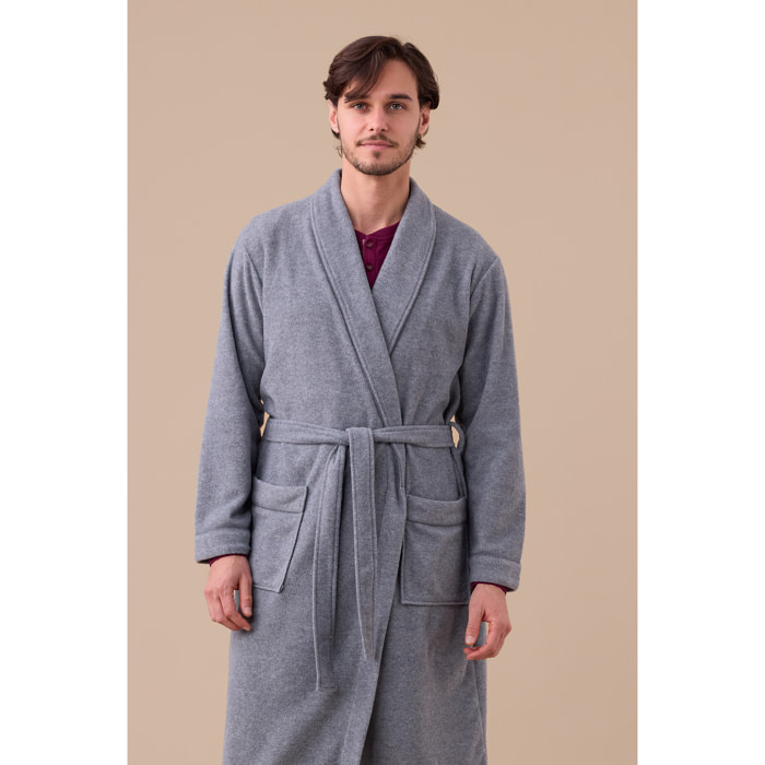 Vestaglia uomo micropile articolo unito. Noidinotte