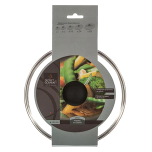 Couvercle en verre 18cm