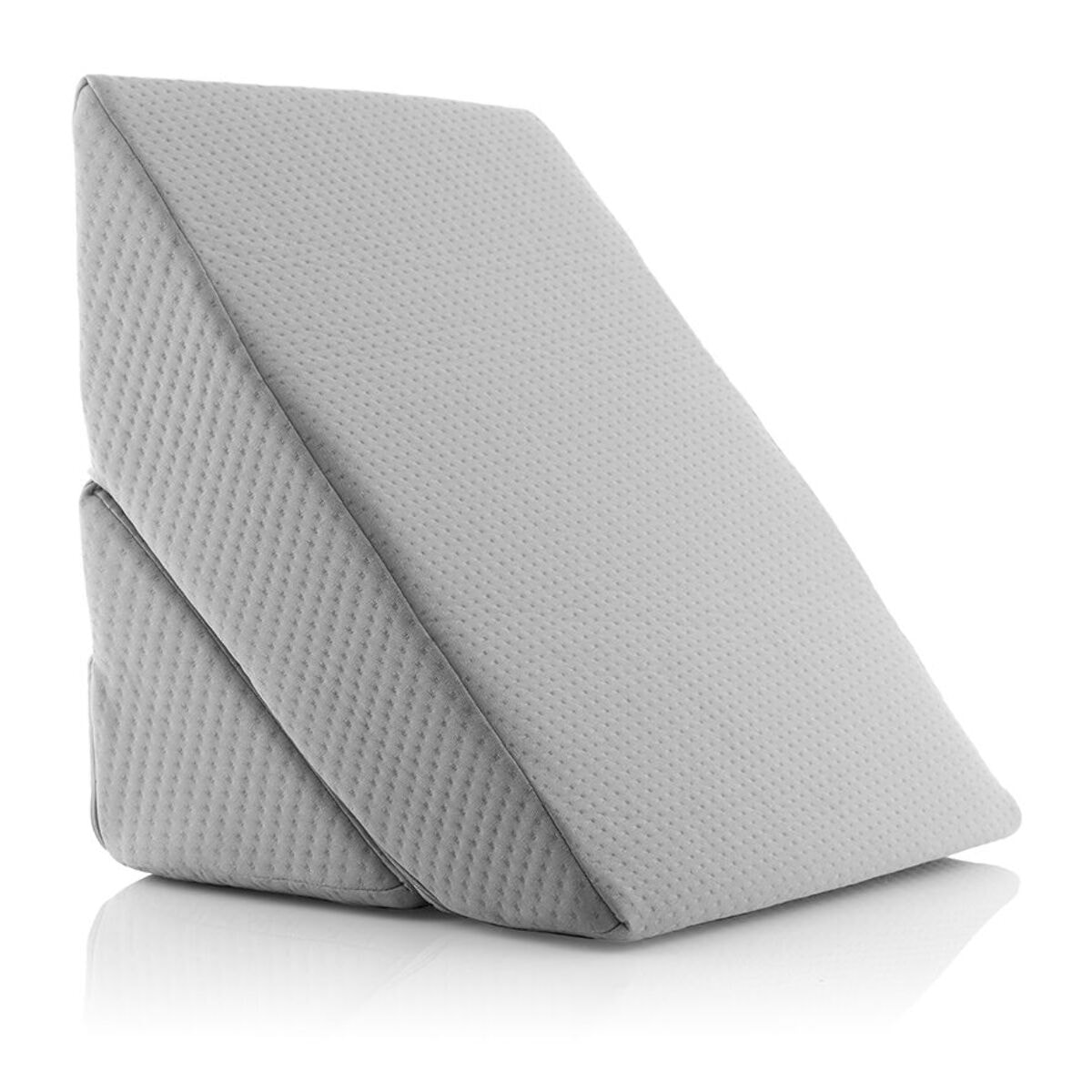 Almohada Triangular Multiposición de Doble de Cuña Threllow InnovaGoods - Gris