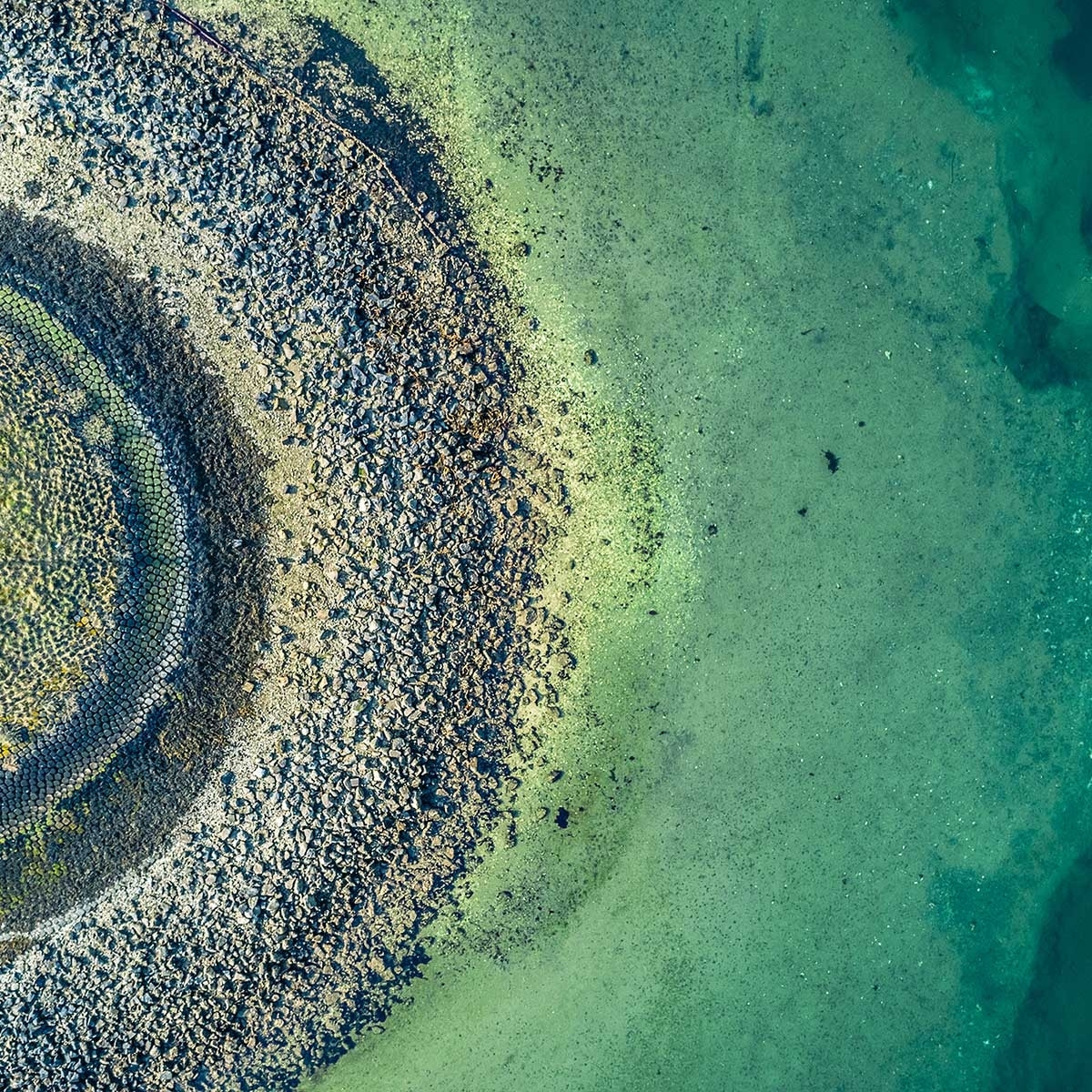 Tableau au bout de la jetée Tableau plexiglas