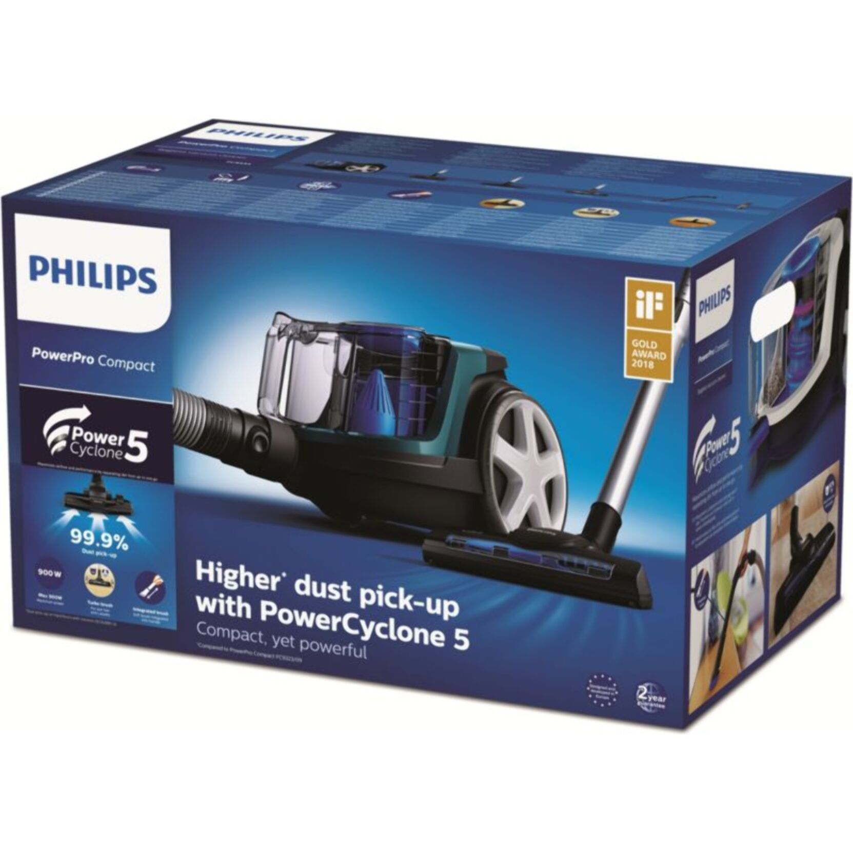 Aspirateur sans sac PHILIPS PowerPro Compact FC9334/09