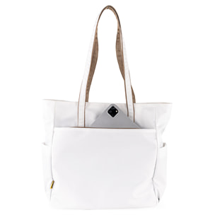 Bolso Shopper-Tote Lois Aylmer Blanco