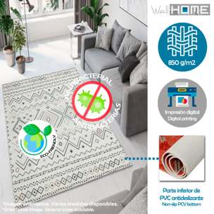 Alfombra de Poliester estampada 60 x 100cm