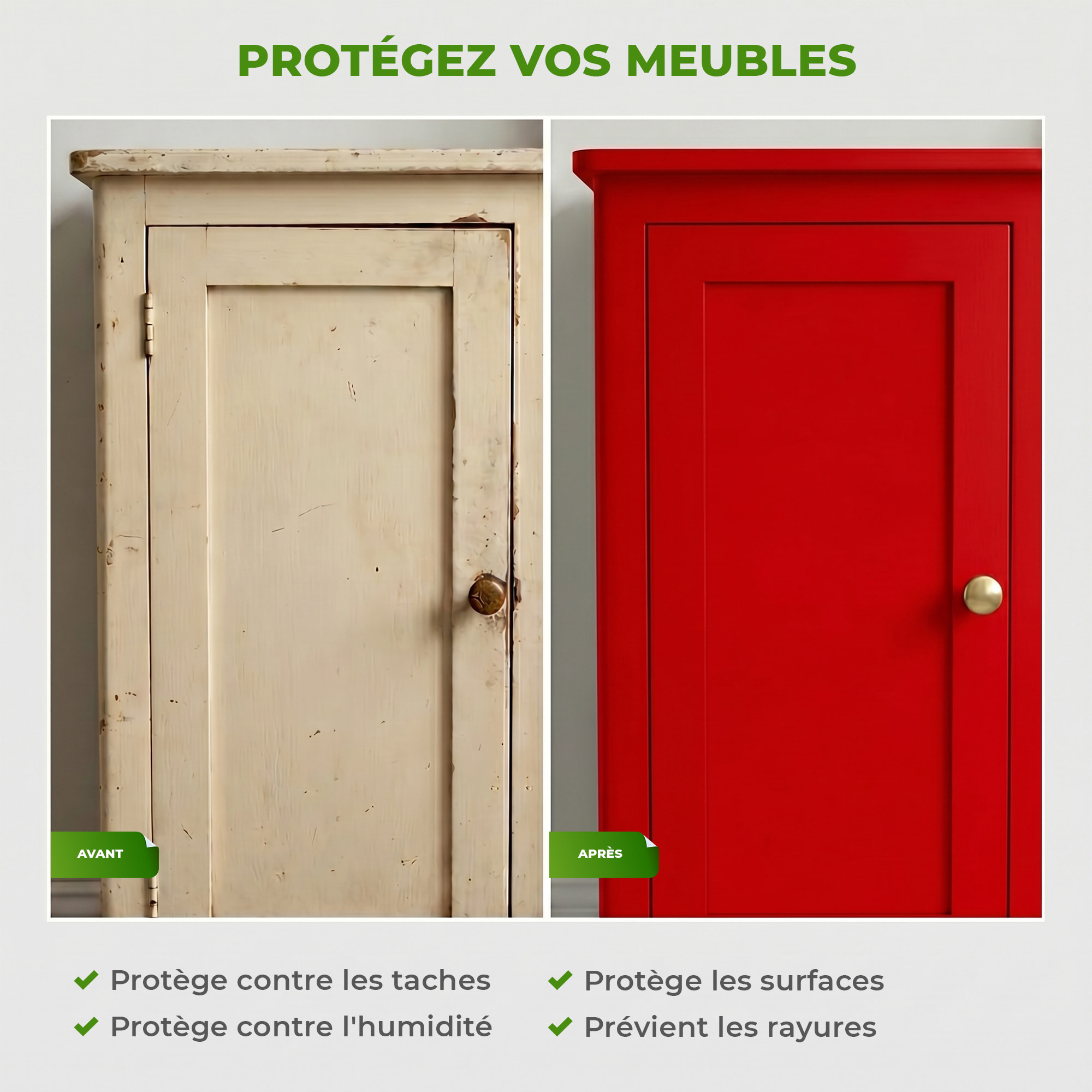 Rouleau adhésif décoratif Vinyle au Mètre - Rouge tomate - Sticker Lavable Imperméable Mur Cuisine Meubles