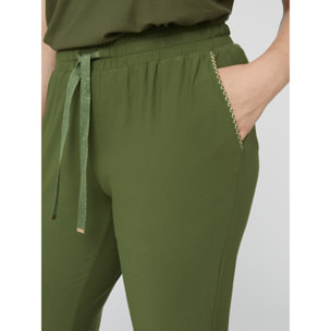 Fiorella Rubino - Pantalón jogger - Verde