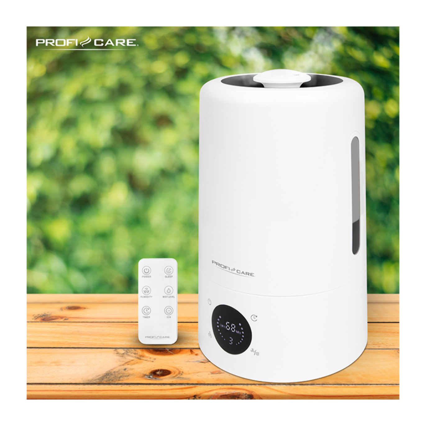 Humidificateur d'air Proficare PC-LB 3077 Blanc