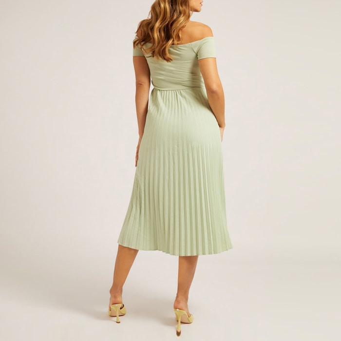 Robe Erynn - coupe maxi - vert clair