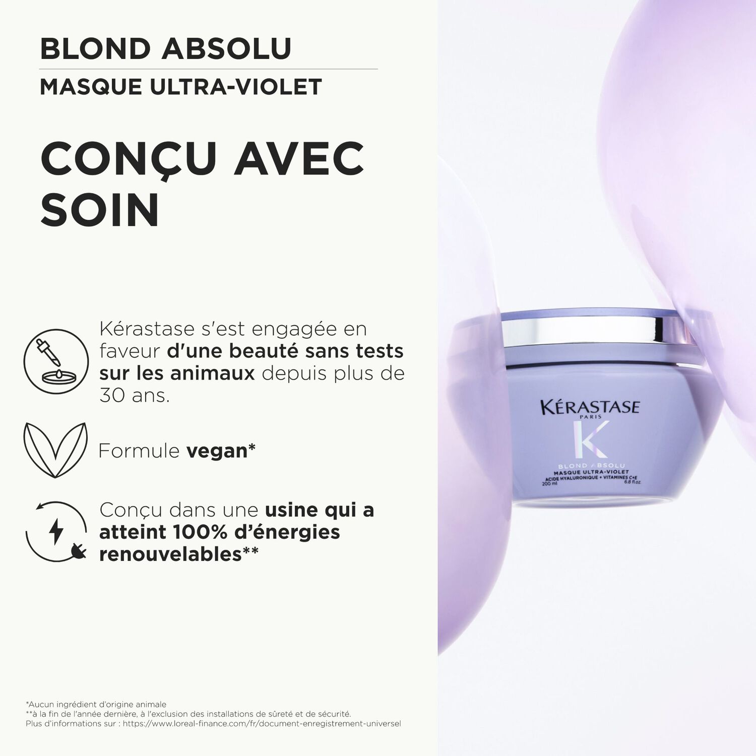 Blond Absolu - Masque Ultra-Violet 200 ml