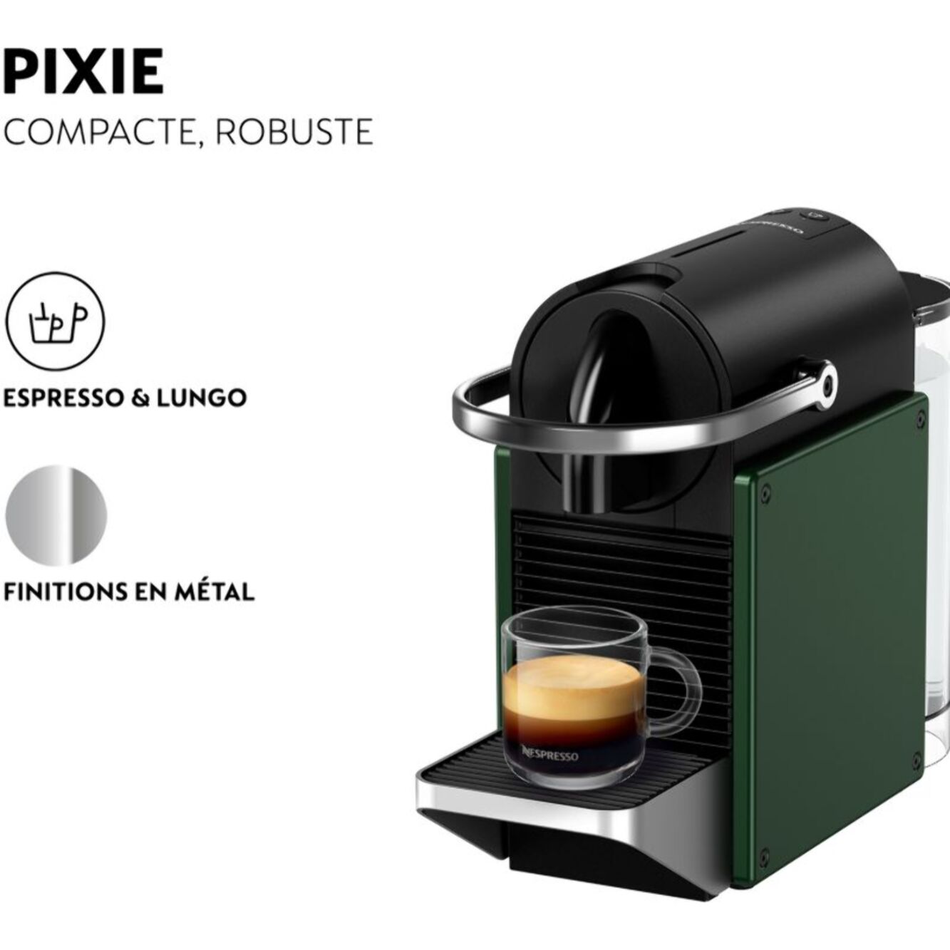 Nespresso KRUPS Pixie Redesign - Vert