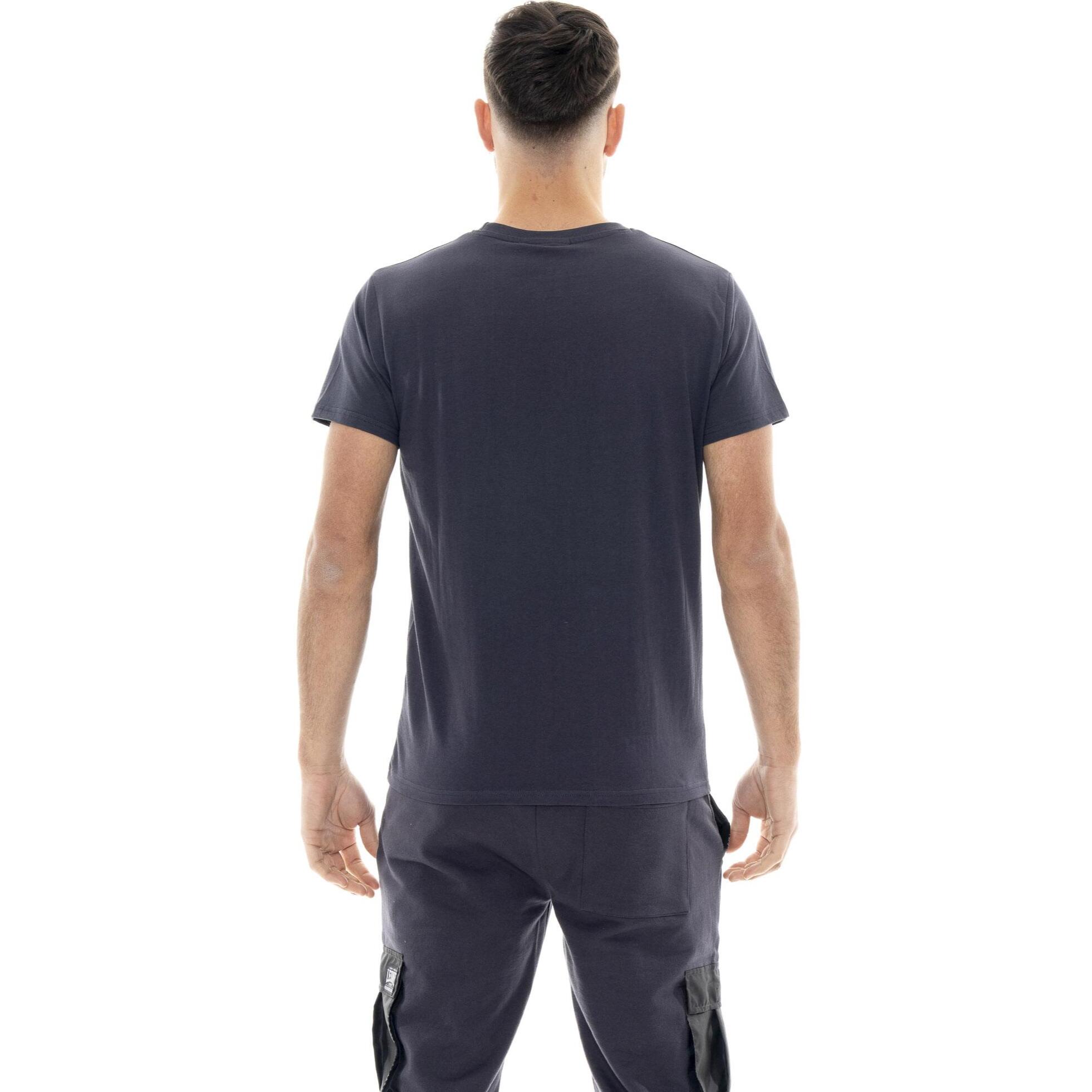 Camiseta de algodón de manga corta para hombre con estampado Leone 1947 Graphics