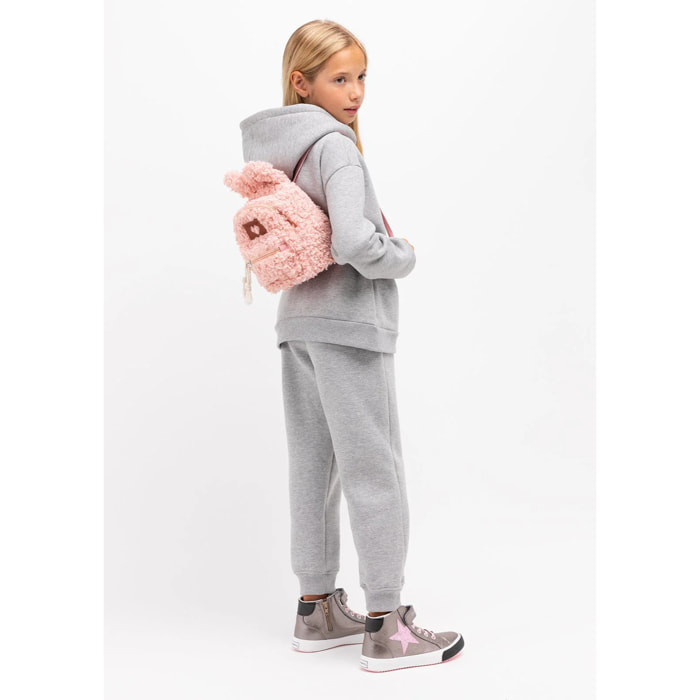 JOGGERS DE NIÑA BASIC GRIS