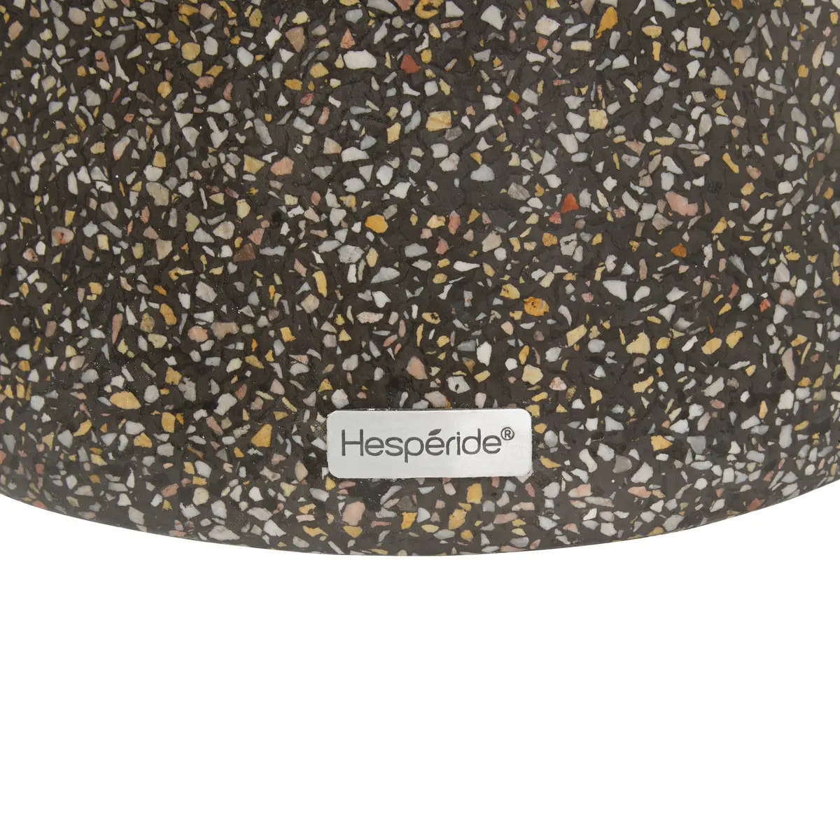 Table d'appoint de jardin Alturio D35cm noir