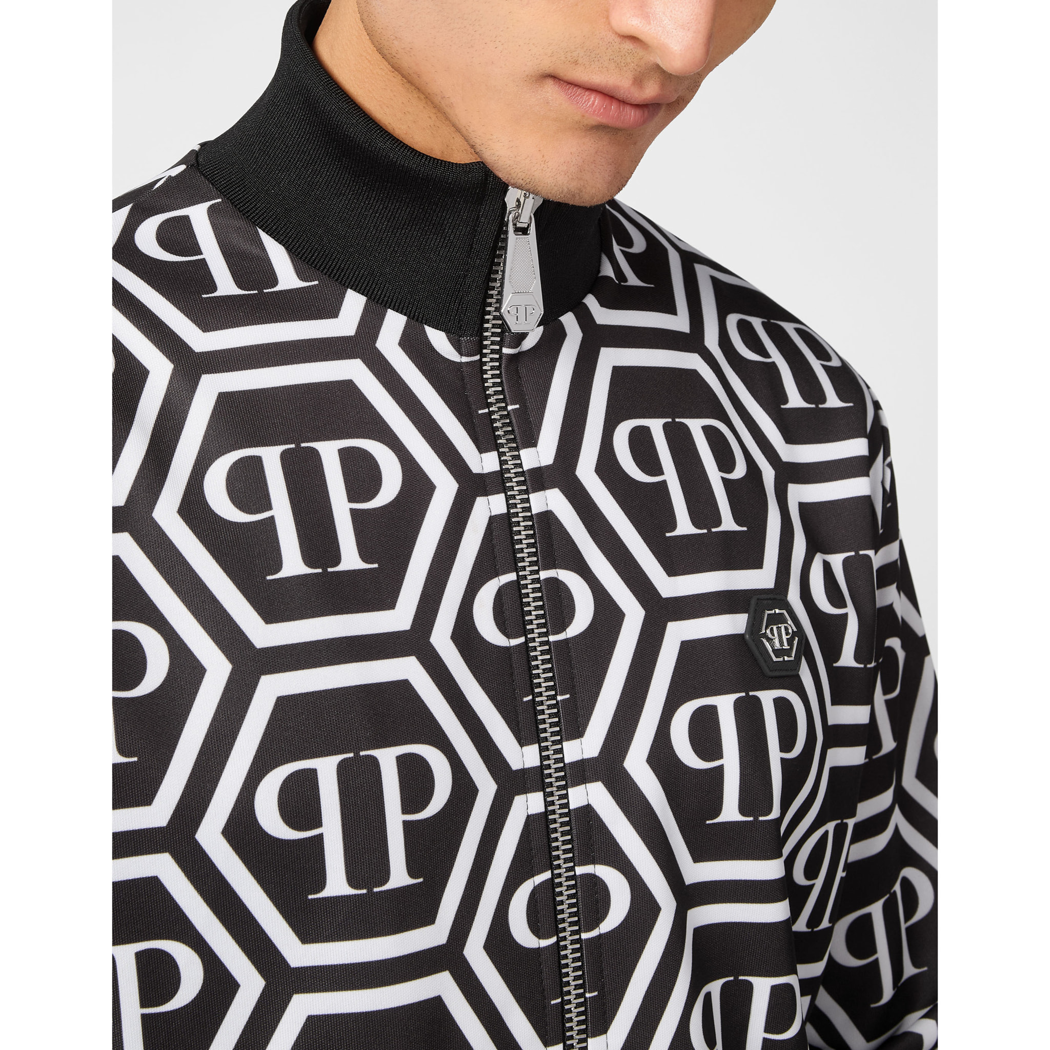 PHILIPP PLEIN Sweatjacket MONOGRAM
