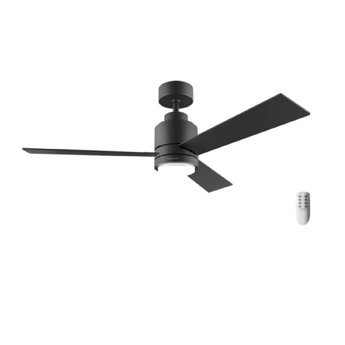 Ventilador de Techo con Luz EnergySilence Aero 4850 Style Black. 30 W, Diámetro