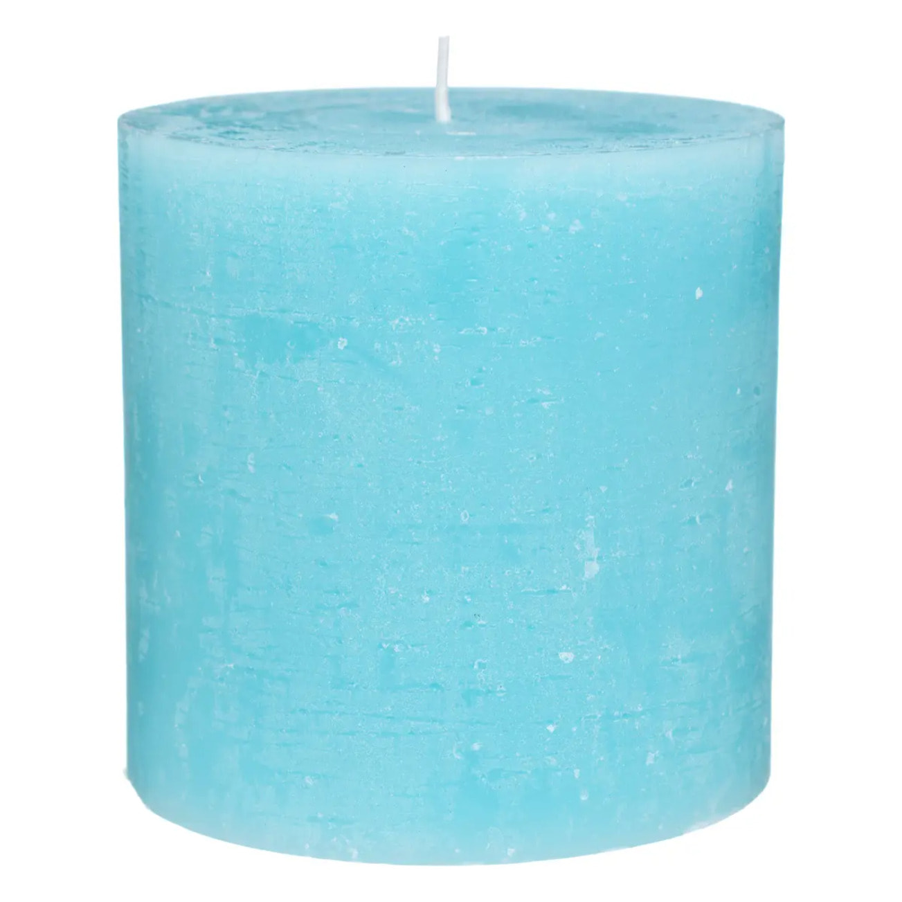 Bougie rustique - bleu turquoise - 663g