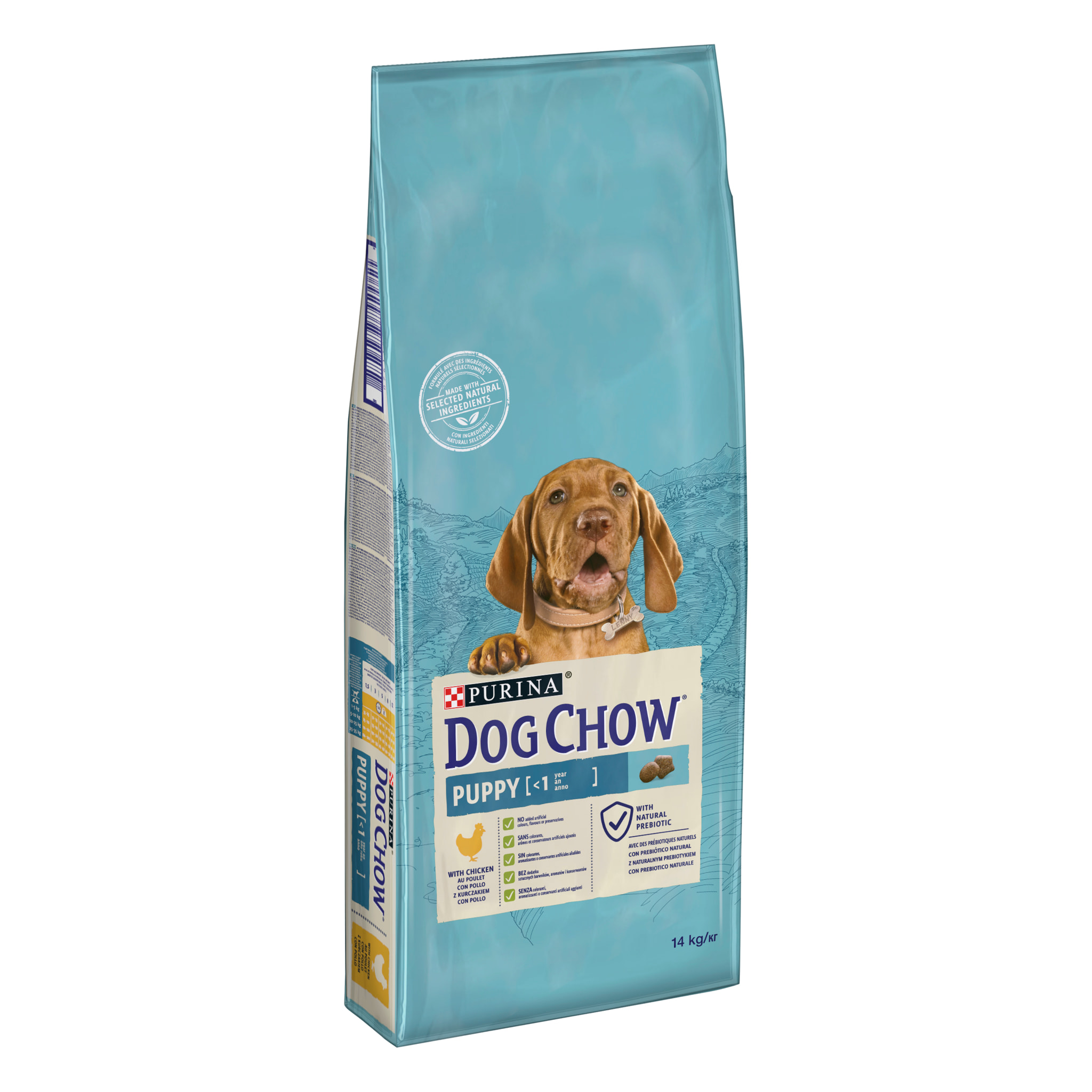 DOG CHOW Chien Puppy Large Dinde 14KG