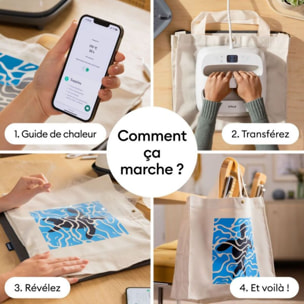 Presse à chaud CRICUT EasyPress 9x9 Taupe