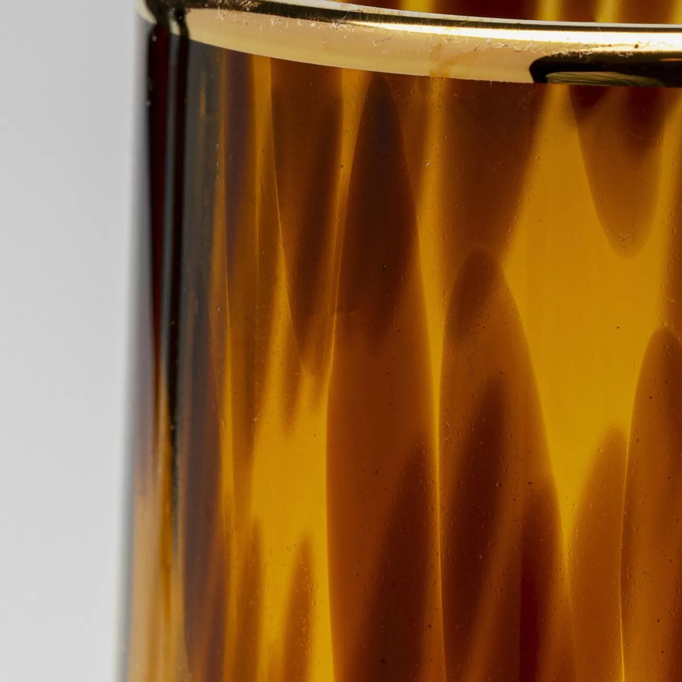 Flûtes à champagne Caramel set de 4 Kare Design