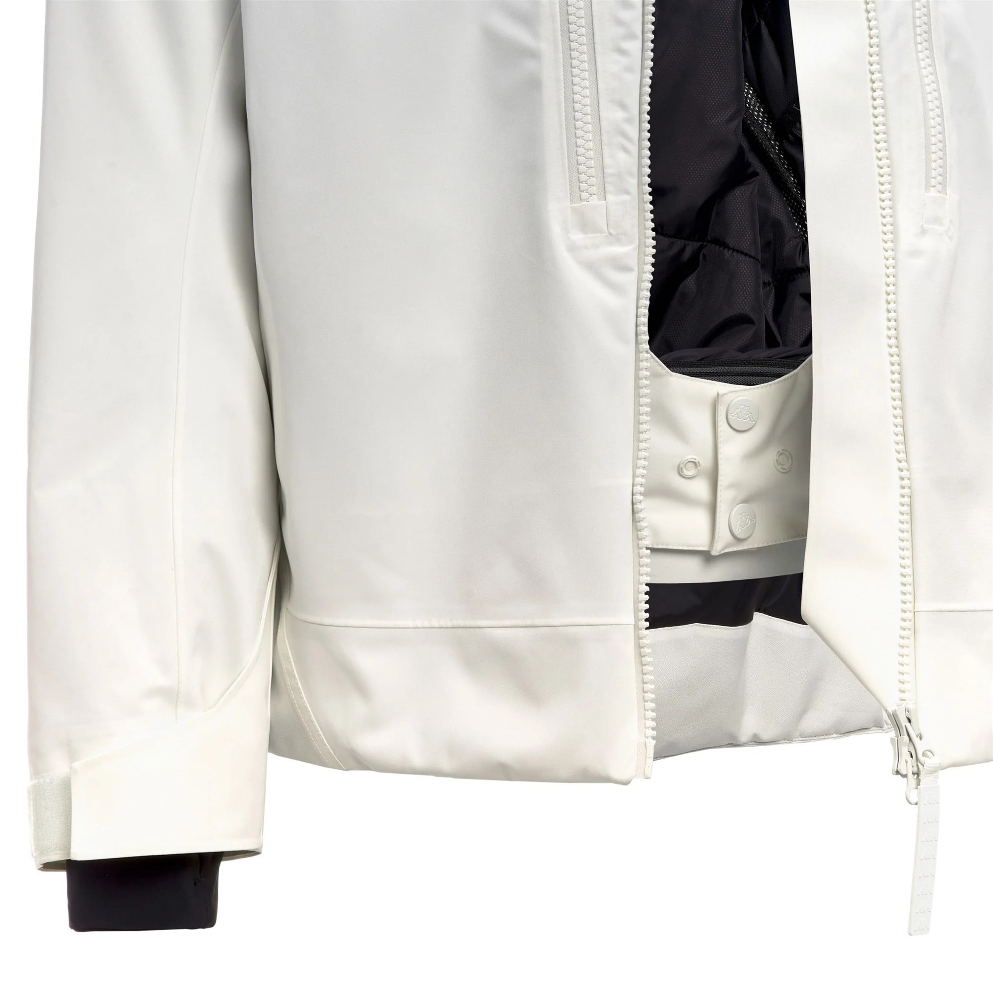 Kappa - Giacche Uomo Donna Bianco - 6Cento 602C Premium