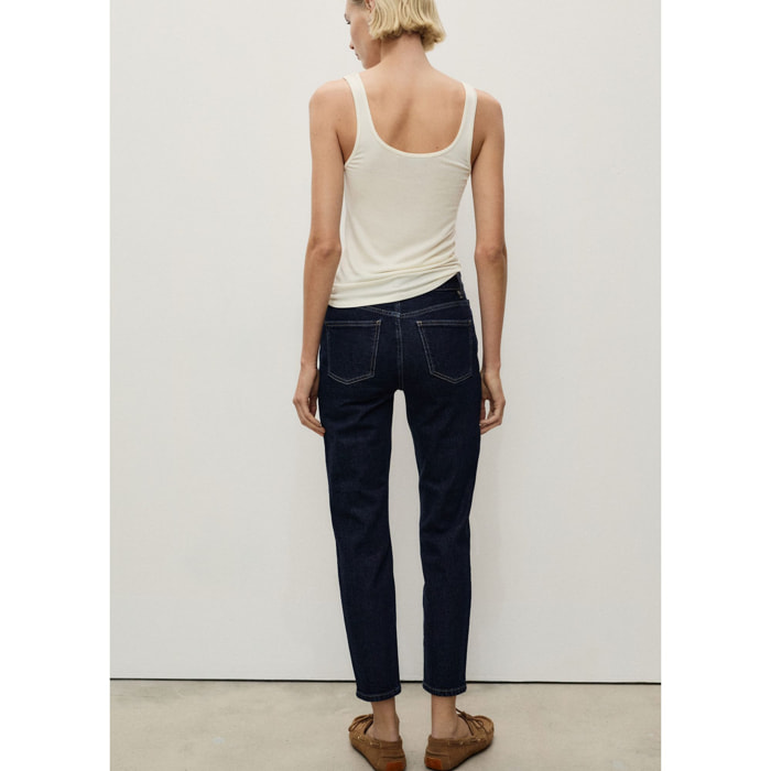 Jeans Newmom confort tiro alto Newmom - azul