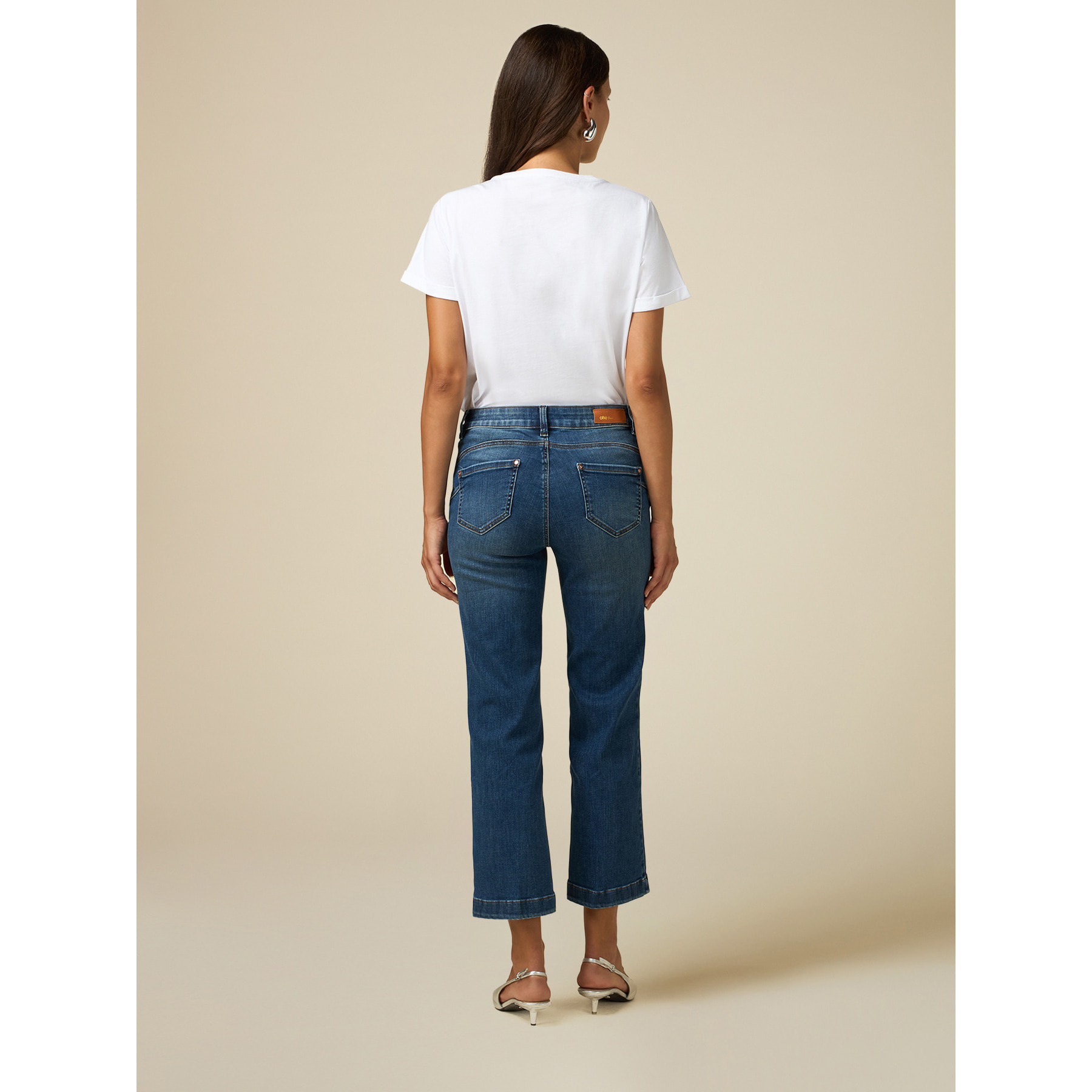 Oltre - Jeans stretch little flared - Blu