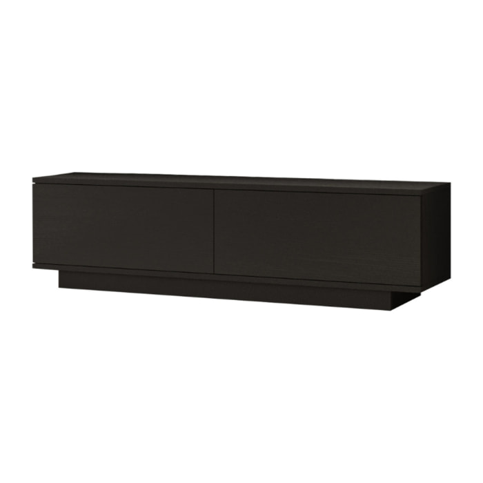 Meuble TV design noir 140cm ROMI