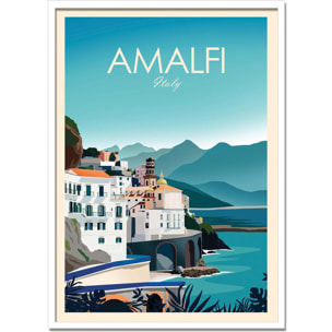 Affiche - Amalfi Italy - Studio Inception
