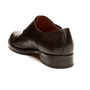 Monk strap British Passport testa di moro