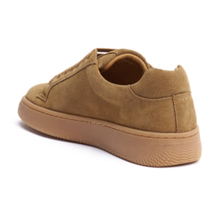 Sneaker British Passport Marrone