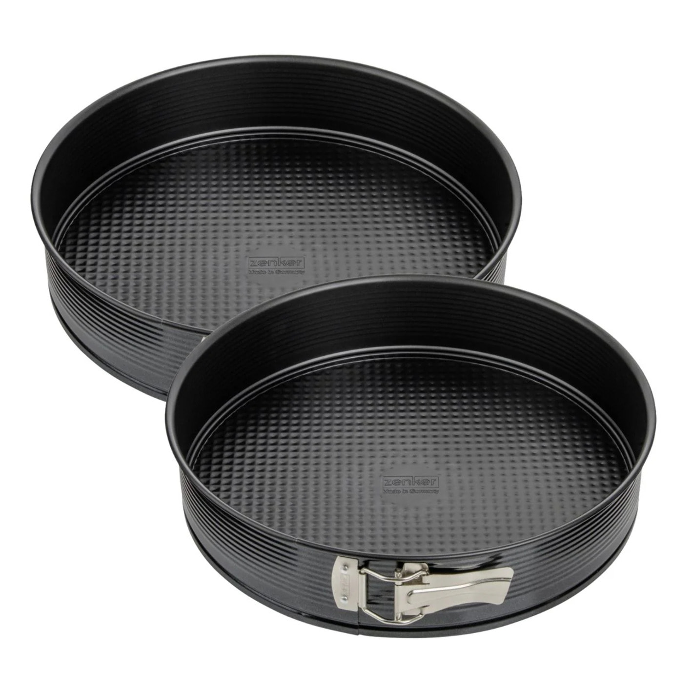 Ensemble de 2 Moules à manqué à charnière 30 cm Zenker Black Metallic