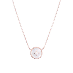 Collana U.S. Polo Assn. In metallo placcato oro rosa