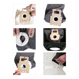 Sac aspirateur universel réutilisable MSV