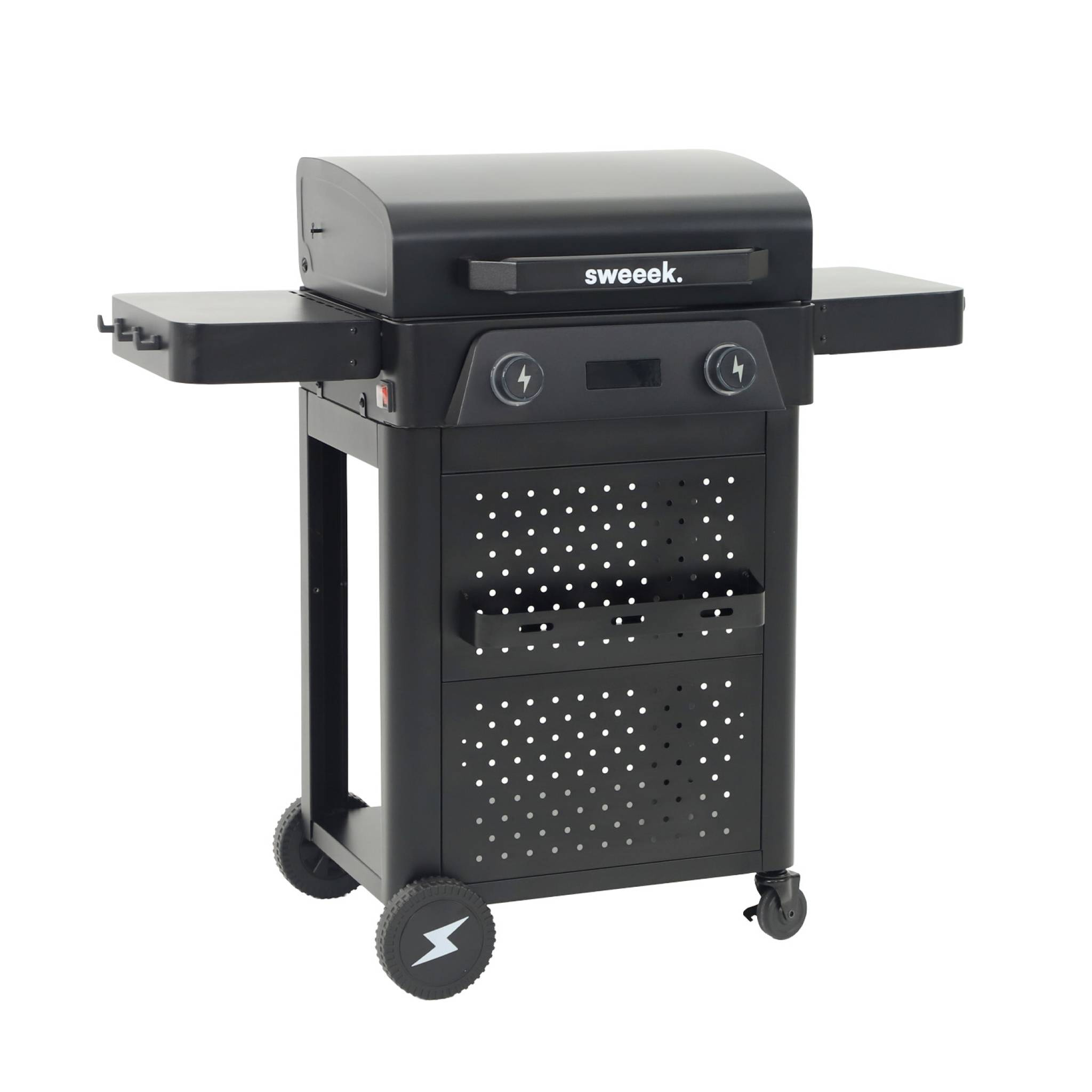 Barbecue électrique acier émaillé 2 brûleurs 2300 W VOLTIS