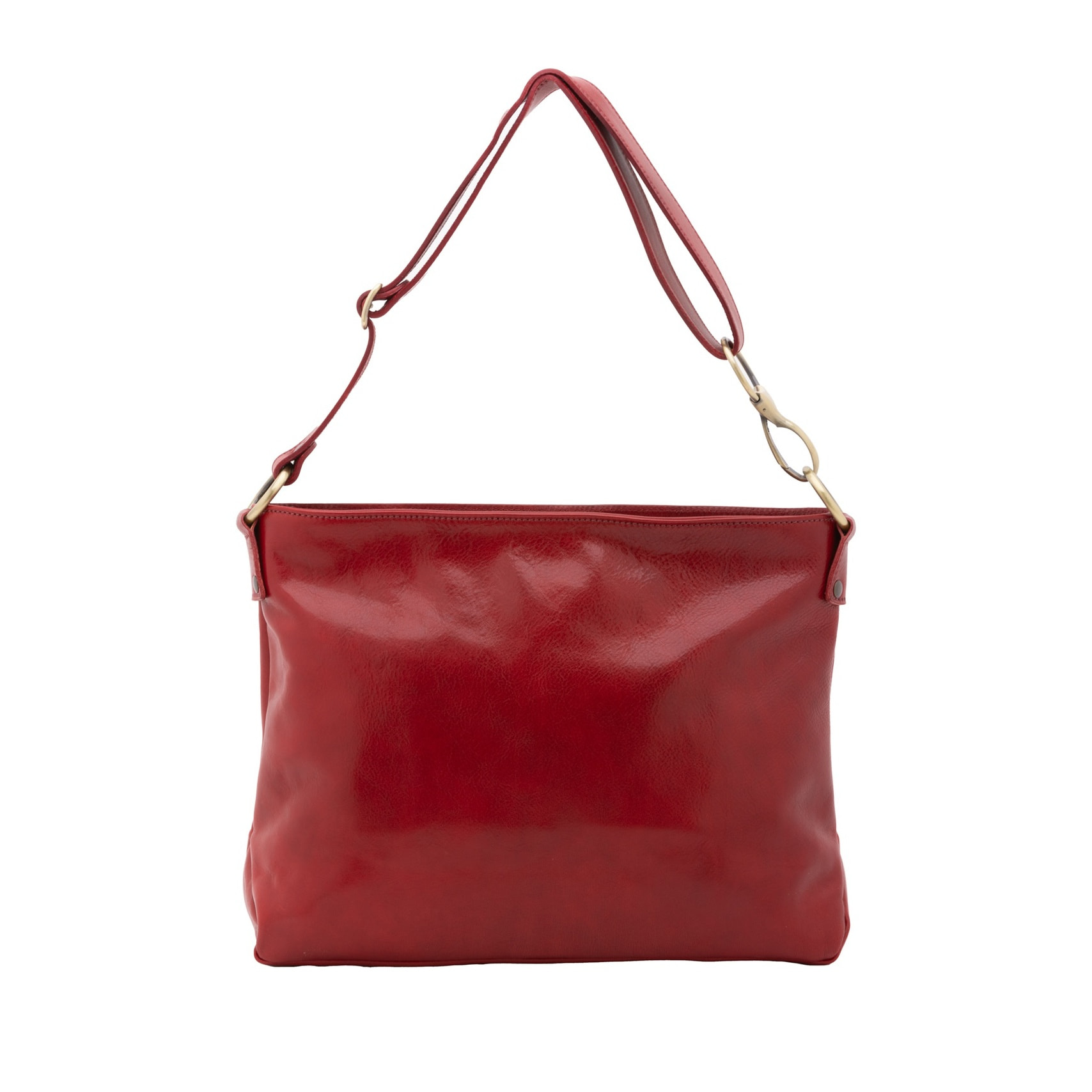 Borsa a spalla da donna - Modello False - 100% pelle - 38.0 x 29.0 x 11.0 cm