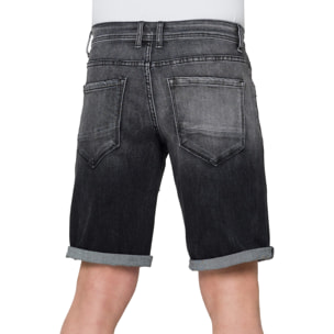 Bermudas vaqueras Hot Buttered Wairoa negro